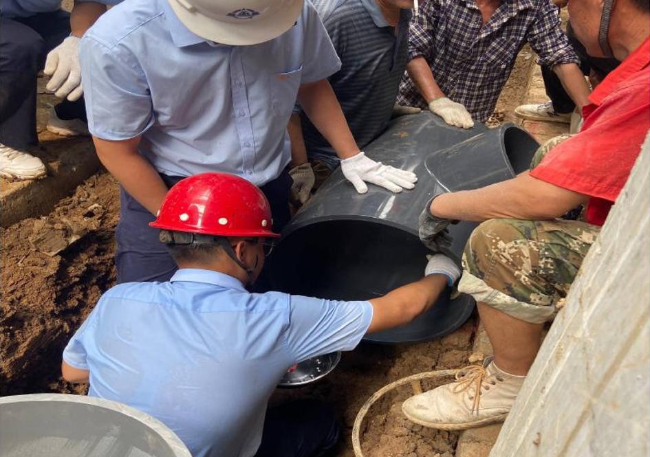 武陽金大地化工廠施工指导
